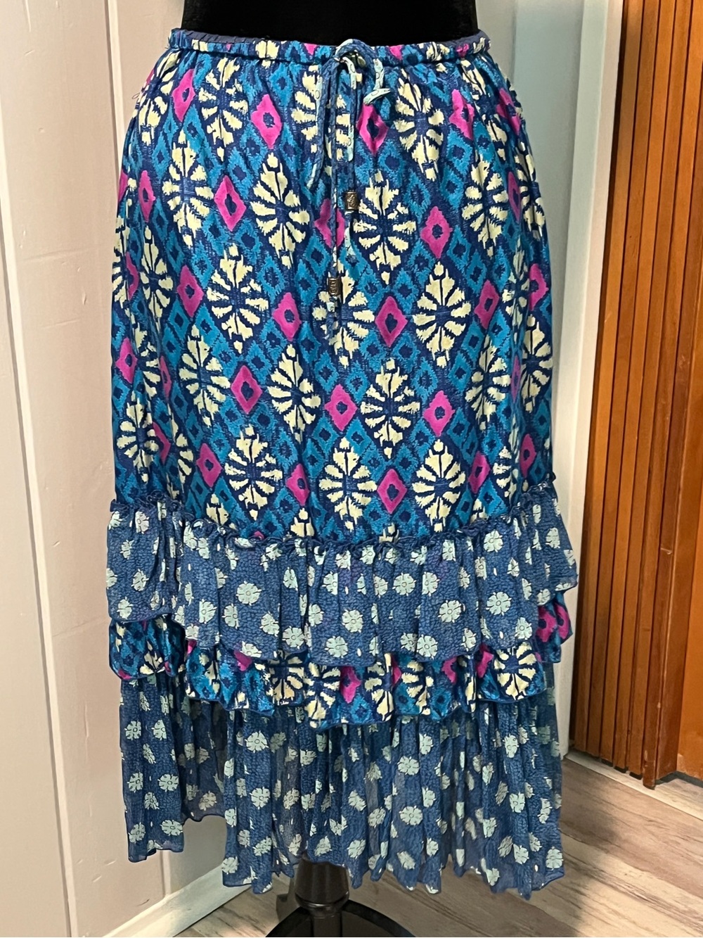Free People Tiered Maxi Skirt